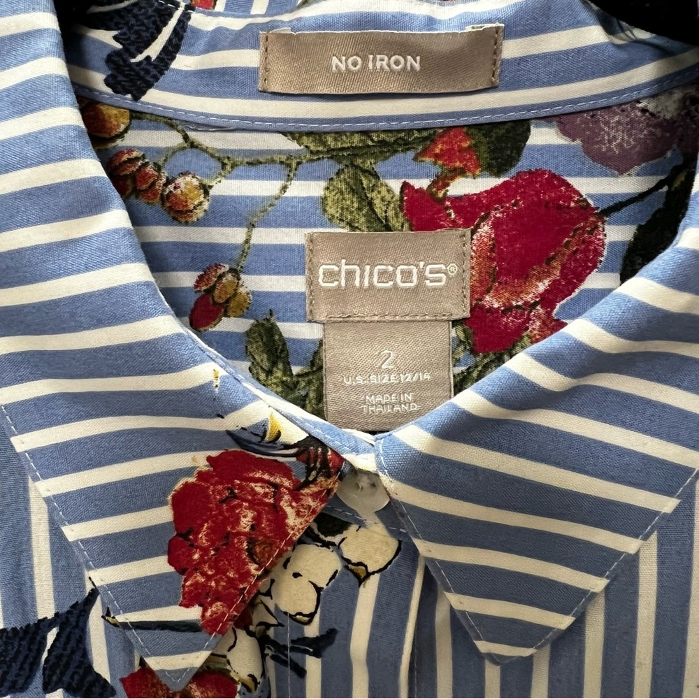 CHICO’S TUNIC/ SHIRT - Picture 4 of 8